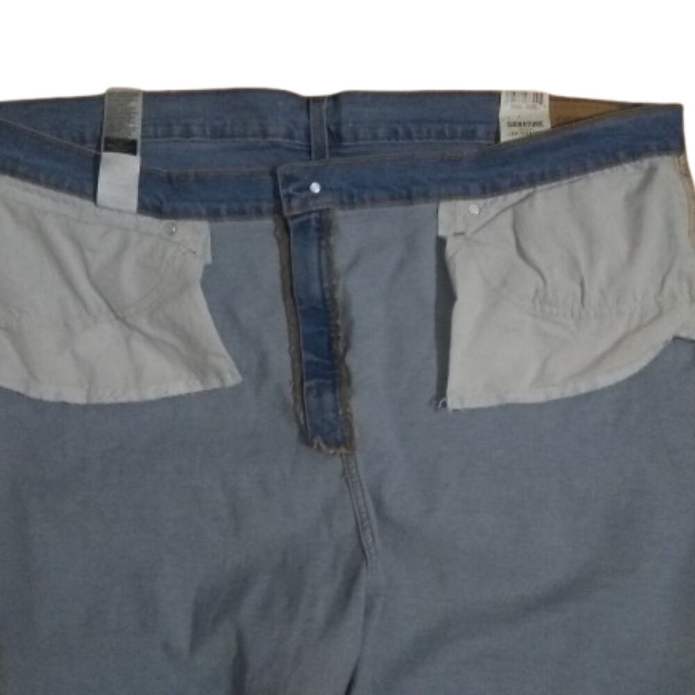 Signature By Levi  High-Rise Loose Straight Jeans Sz 38Wx32L New with Tag - Picture 7 of 16
